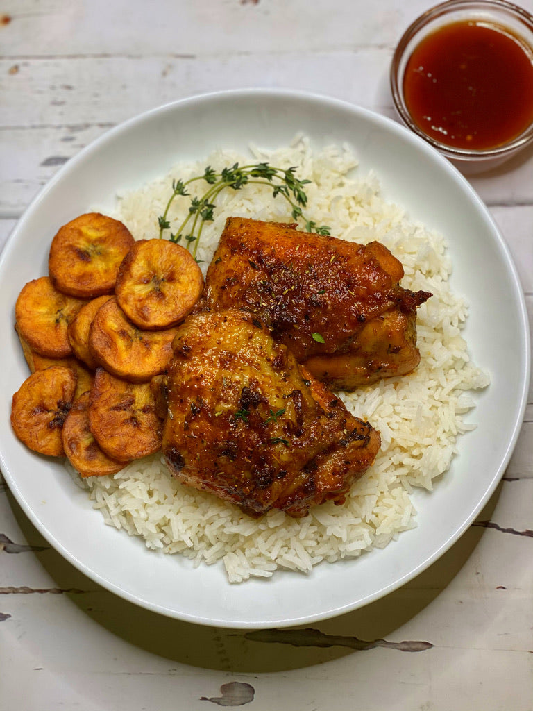 Simple and Quick  Roast Chicken Thighs