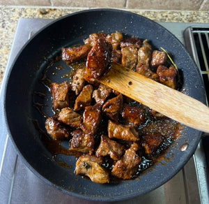 Honey Soy Steak Bites