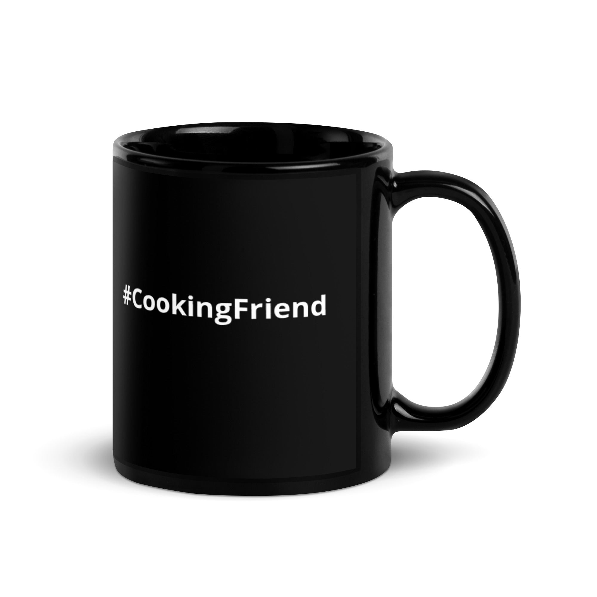 Cookss Black Glossy Mug