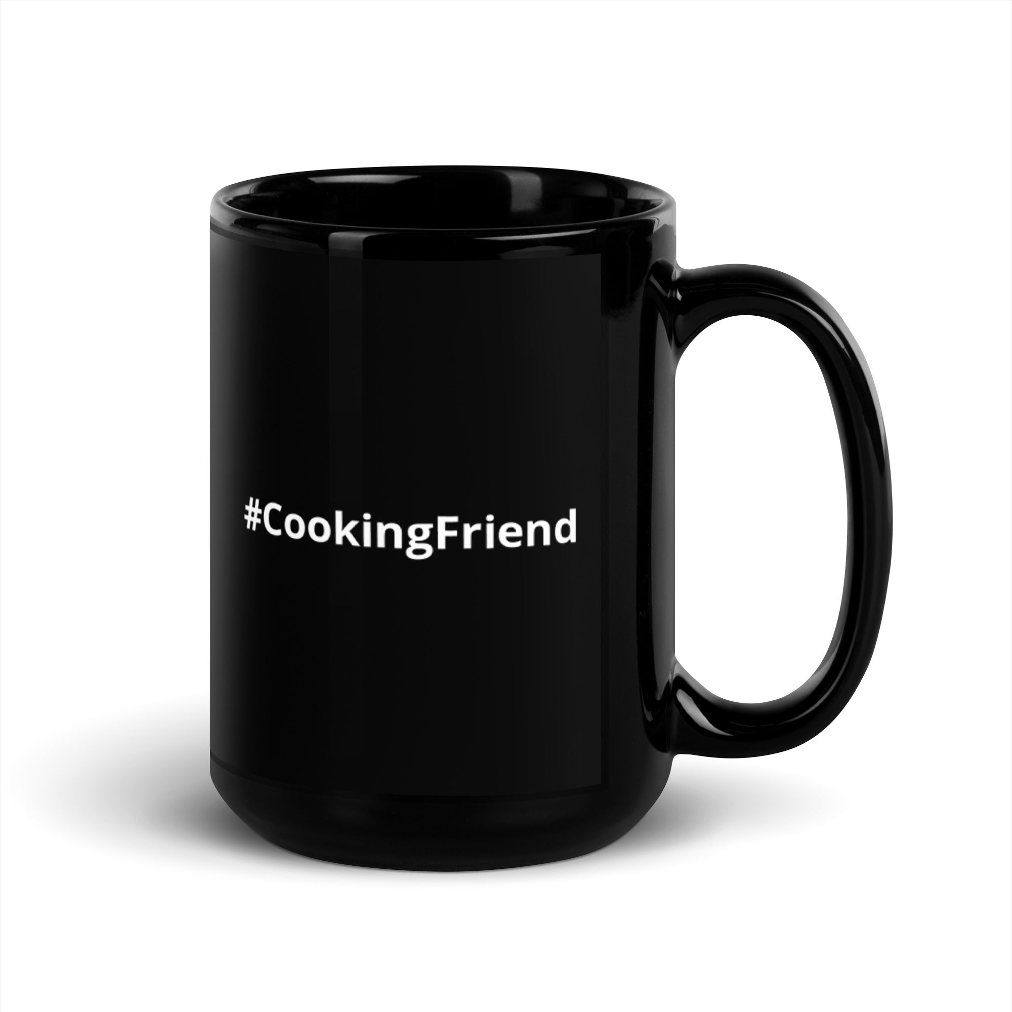 Cookss Black Glossy Mug